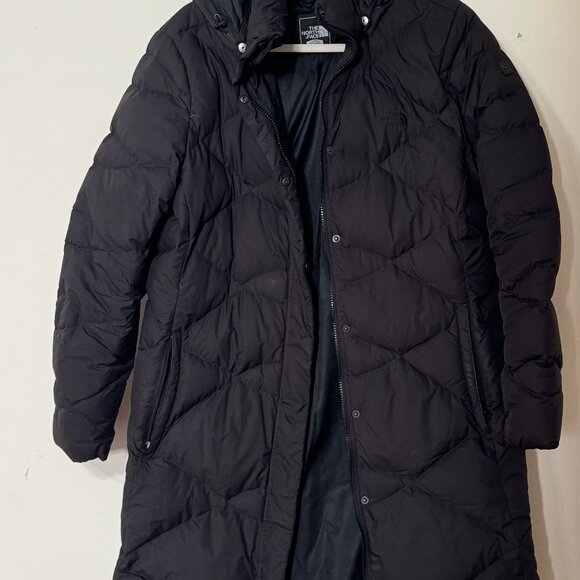 The North Face Jackets & Blazers - The North Face Long Black Puffer Coat, Size XL